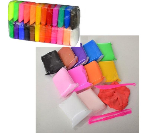 Набор для творчества чудо-пластилин "24" (3324/ 1324)